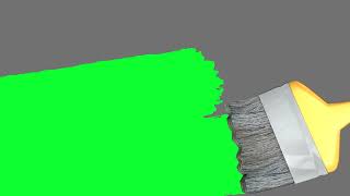 Green Screen Paint Brush Animation Sbv 300316694 Hd