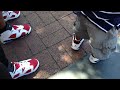 Four Of A Kind Jordan Retro 6's Family Wear On Feet Review