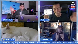 AVIATION TALK SHOW Chill out in the Airline Videos Live Sky Lounge