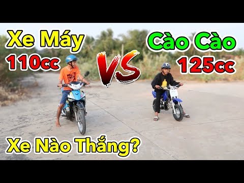 Lâm Vlog - Mua Xe Cào Cào Mini 125cc Giá 10 triệu Trên Shopee | Xe Cào Cào Mini vs Xe Máy