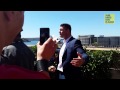 Michael Bisping & Luke Rockhold HEATED argument on Balcony "Who the F**K have you knocked out?!"