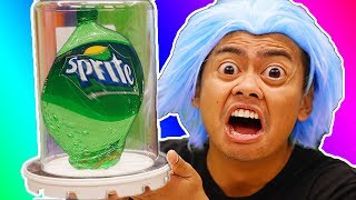 What Happens To Sprite Bottle in a Vacuum Chamber?