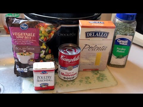 Youtube Chicken Crockpot Recipes Using Cream Of Mushroom Soup