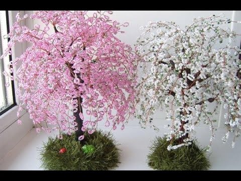 Сакура из бисера с фото Сакура из бисера с фото