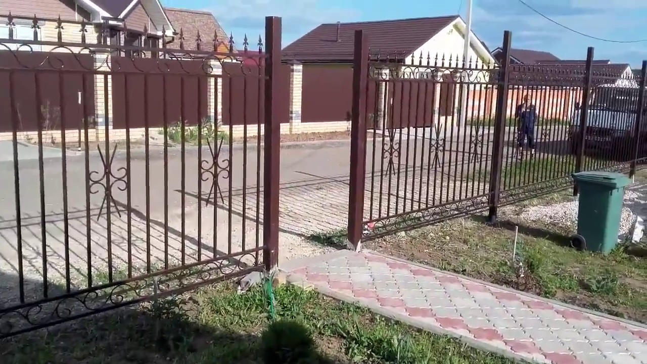 Как сделать забор с пиками 87