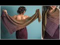 Easy, Step-By-Step Instructions: Learn All The Stitches To Crochet This STUNNING Shawl – Alchemy!