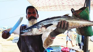 Amazing Fish Slicing Skills By Mr.Suresh