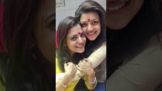Kajal Aggarwal With Her Sister Nisha Agarwal