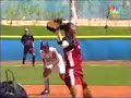 Title:Cat Osterman Pitching in Athens Description:Cat pitching in Athens games