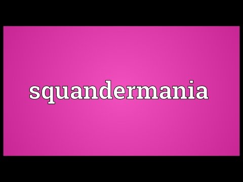 Header of Squandermania