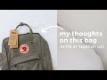 HONEST FJALLRAVEN KANKEN bag review | Is it worth the money?