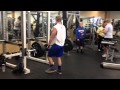 Hang Clean 330 lbs for 5 reps 17 yrs old