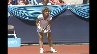 Chris Evert Vs. Claudia Kohde-Kilsch Canadian Open 1985 F