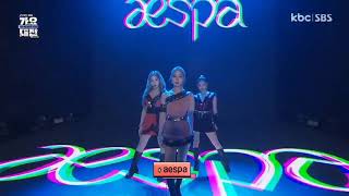 aespa - Black Mamba INTRO SBS Gayo Daejeon 2020