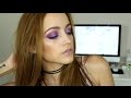 Iridescent Purple &amp; Blue Glitter | Makeup Tutorial