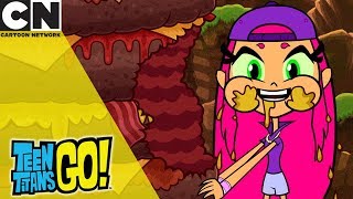 Teen Titans Go! | Bro's Eat the Biggest Burger Stack Ever! | Cartoon Network