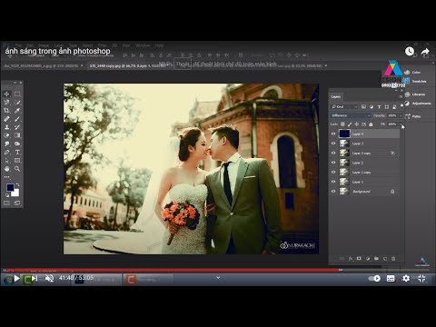 ánh sáng trong ảnh photoshop