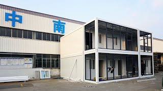 Zhongnan Prefab House New Design Flat Pack Container House