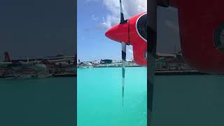 Maldives Islands Air Approach #shorts #travel #maldives