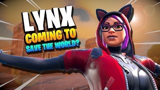 Is LYNX KASSNDRA the new SKIRMISHER NINJA in Fortnite Save the World?