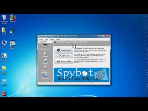 Como Usar Spybot Para Eliminar Spyware