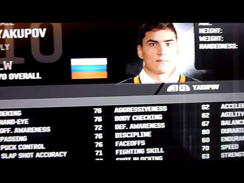 NHL 12 Nail Yakupov 5'1 ?????? EA sports made a mistake; instead of making