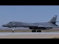 B-1 Bomber High Speed Passes