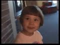 3 year old baby is going to kick monster's ass