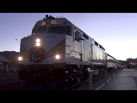 polar express grand canyon railway train youtube arizona christmas train