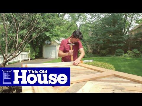 How to Build a Sliding Barn Door - This Old House - YouTube