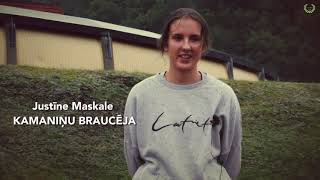 Justīne Maskale / kamaniņu braucēja