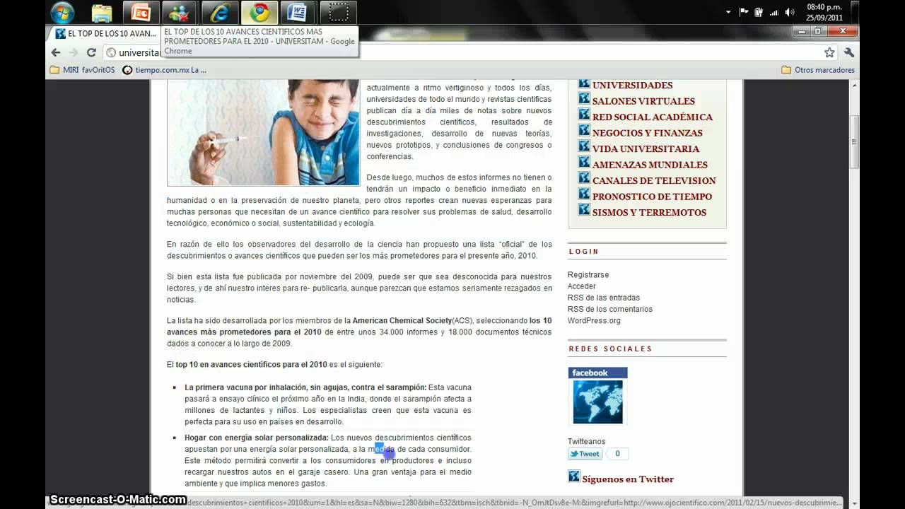 como hacer un timeline