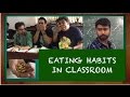 Eating habits in classroom