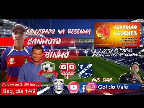 Programa Gol do Vale Mais #entrevistas - Canhoto e Binho - Audax, E.C.Taubaté - Tiago Motta -mais