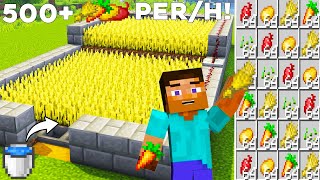 KOLAY OTOMATİK TARLA !! Minecraft: Otomatik Tarla Farmı Nasıl Yapılır l Minecraf