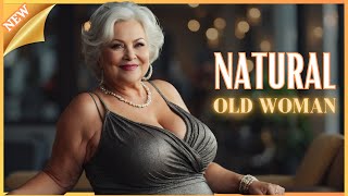 Natural Older Women Over 60💄 Fashion Tips Review (Part 4) #Naturalwoman #Over60