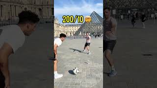 Rating Stangers At Football Goes Crazy 🤯⚽️ (Best Skills !) #Shorts