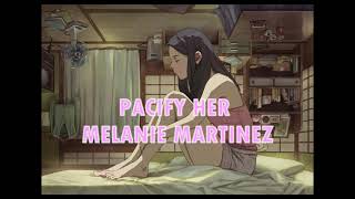 Pacify Her - Sped Up And Reverbed