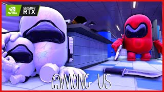 Mini Crewmate & Dad Vs Impostor - Among Us 3D Animation