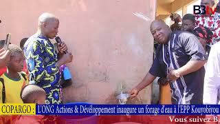 Copargoinauguration Dun Forage Deau À Lepp Kouyobiyou Danandana