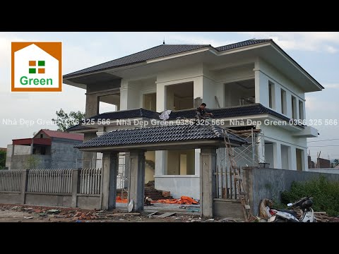 Nhà Đẹp | Mẫu Biệt Thự 2 Tầng Thiết Kế Hiện Đại Lấy Gió Và Ánh Sáng Tự Nhiên Vào Nhà Nhiều Nhất