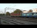 indiantrains@2 double decker trains speeding at santacruz station - mumbai - maharashtra - india