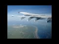 American Airlines A300-600 Landing in New York JFK - Window View