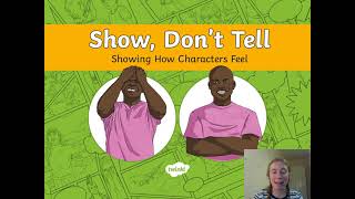 22/01/21 English - Show Don't Tell
