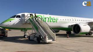 Binter Presenta Su Nuevo E-195