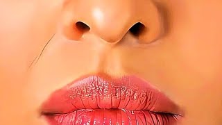 Actress Priyanka Upendra Nose And Lips Closeup Hd
