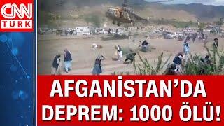 Afganistan'da şiddetli deprem! Bilanço ağırlaşıyor: Can kaybı 1000'e yükseldi!