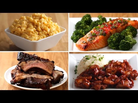 VIDEO : 4 easy 3-ingredient dinners - here is what you'll need! mac & cheese servings: 3-here is what you'll need! mac & cheese servings: 3-4 ingredients5 cups milk 1 lb dry elbow macaroni 2 cups shredded cheddar ...