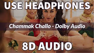 Chammak Challo | 8D Surround Audio | Heavy Bass Boosted | AKON, SRK | IMPULSE MU