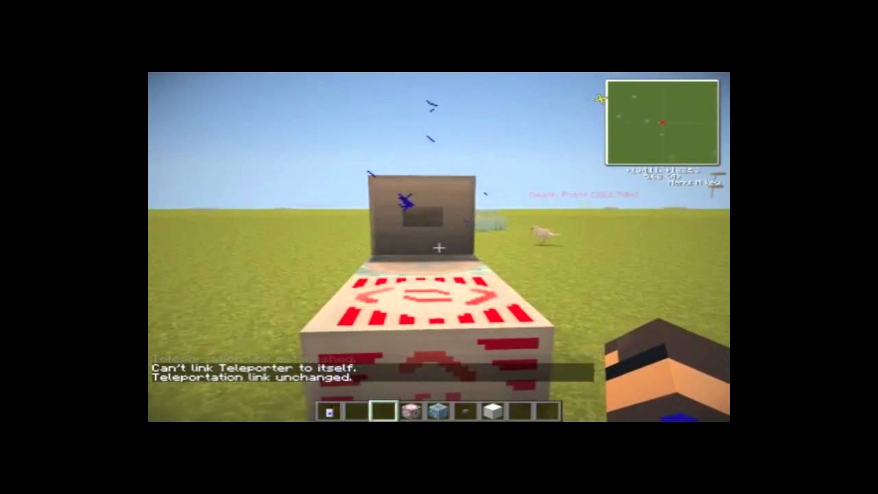 Как сделать лифт,телепорт с модом idastril craft в MineCraft - YouTube
